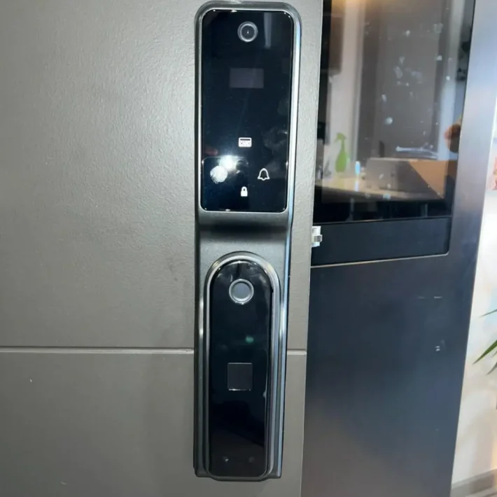 Cerradura digital e inteligente-cámara